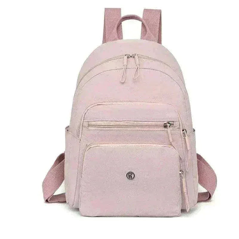 travel bags uk offers Trendy Women's Pink Travel Backpack Lightweight