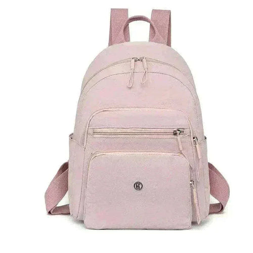 travel bags uk offers Trendy Women's Pink Travel Backpack Lightweight