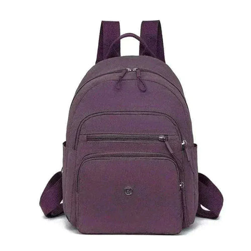 travel bags uk offers Trendy Women's Purple Travel Backpack Lightweight
