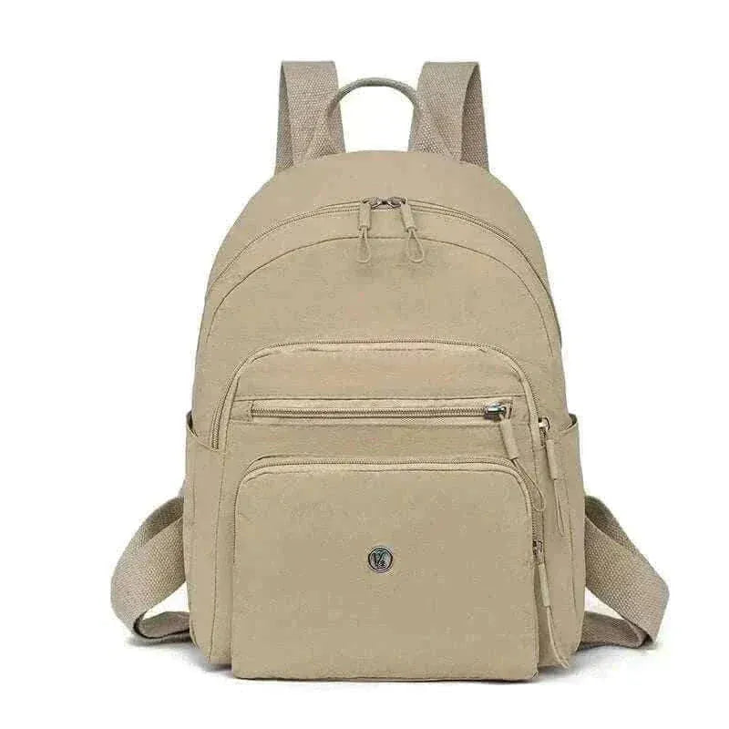 travel bags uk, Trendy Women's Khaki Travel Backpack Lightweight