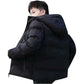 mens winter jackets uk, Warm New Casual Fashion Windproof Parka men Jacket y2k