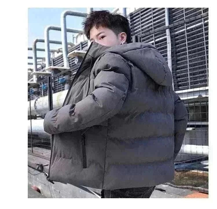 mens winter jackets uk, Warm New Casual Fashion Windproof Parka men Jacket 