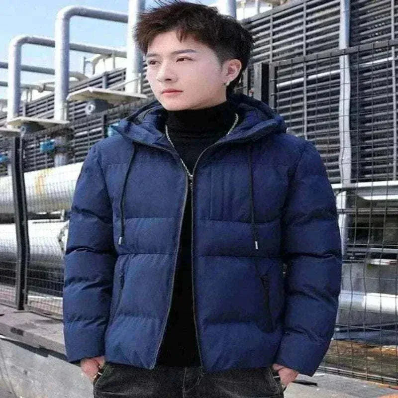 mens winter jackets uk, Warm New Casual Fashion Windproof Parka men Jacket y2k 