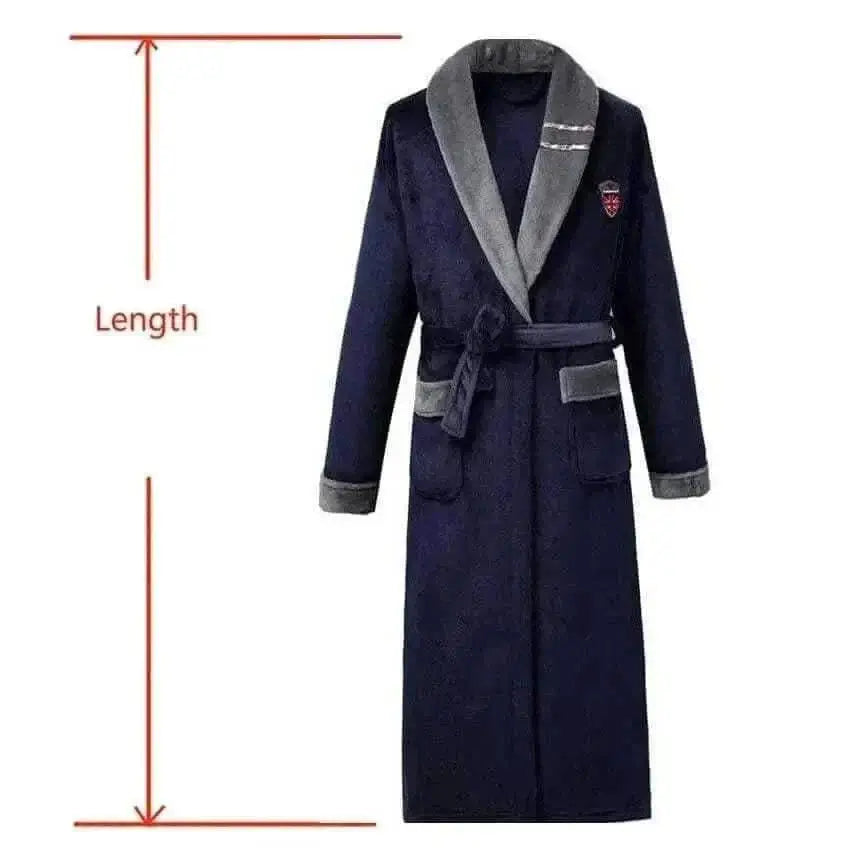 WINTER FLANNEL BATHROBE.