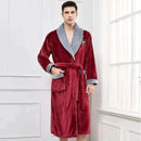 WINTER FLANNEL BATHROBE.