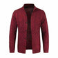 mens sweaters uk -Winter Jacket Loose Mens Jacquard Knitted Cardigan.