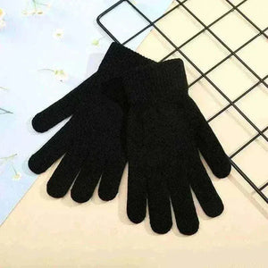Winter Knitted Gloves Men Women Touch Screen Cold-proof Warm Full Finger Gloves Korean Style All-match Cycling Wool Gloves.