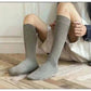 Men's Fashion Style Store Winter Men's New High-Grade Thick Warm Solid Color Wool Material Fashion Casual Calf Long Socks 3 Pair