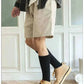 Winter Men's New High-Grade Thick Warm Solid Color Wool Material Fashion Casual Calf Long Socks 3 Pair.
