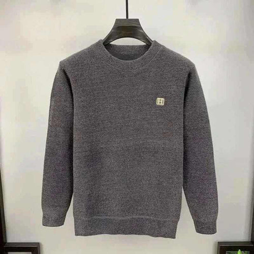 Winter Men's Warm Fleece Sweater.