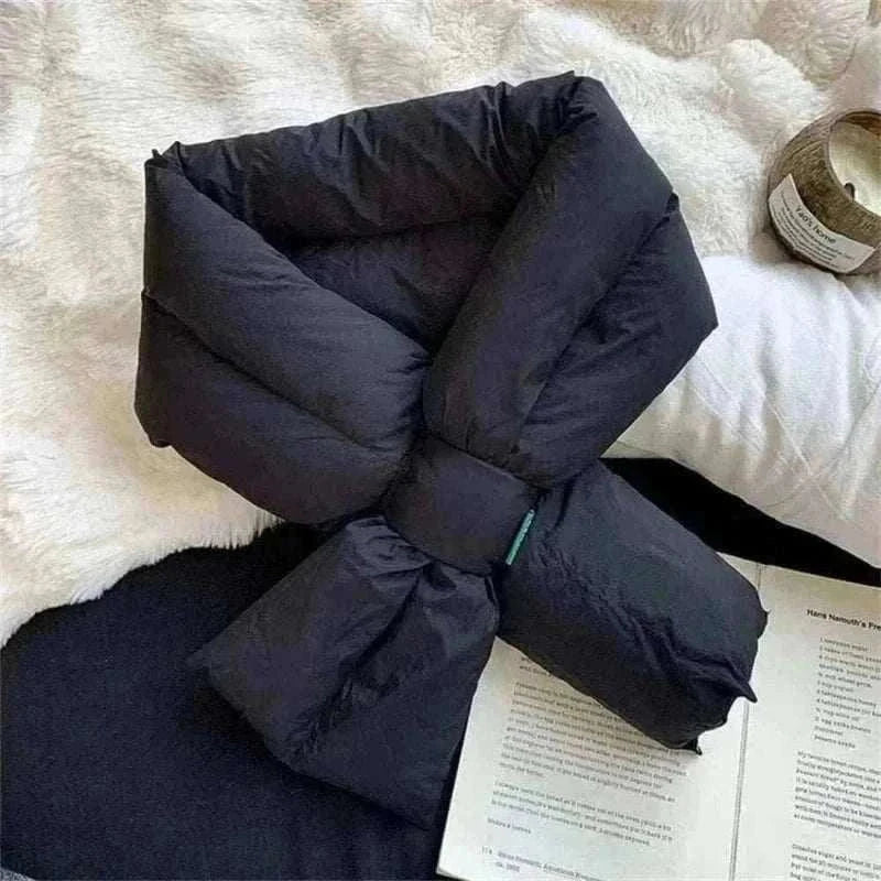 ladies scarves offers ladies scarves offers Winter Warm Down Cotton Cross Wear Scarf