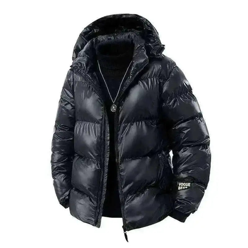 Men's Winter Coat Hooded Padded Jacket 2025 | Clothing Casual UK