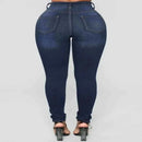 Women Denim Pencil Pants