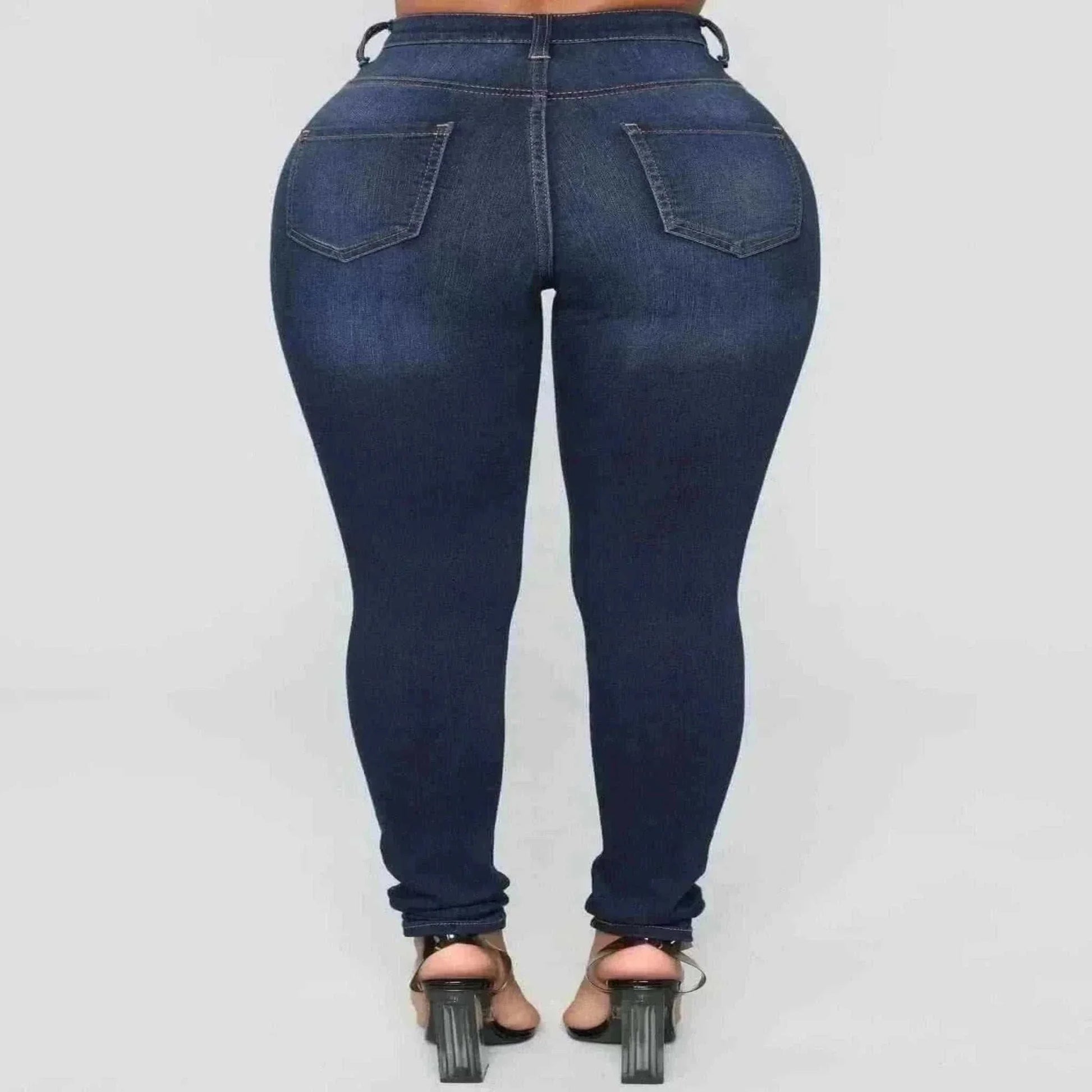 Women Denim Pencil Pants