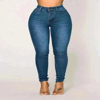 womens jeans uk - Women Denim Pencil Pants