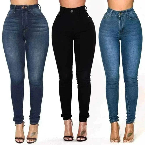 Women Denim Pencil Pants