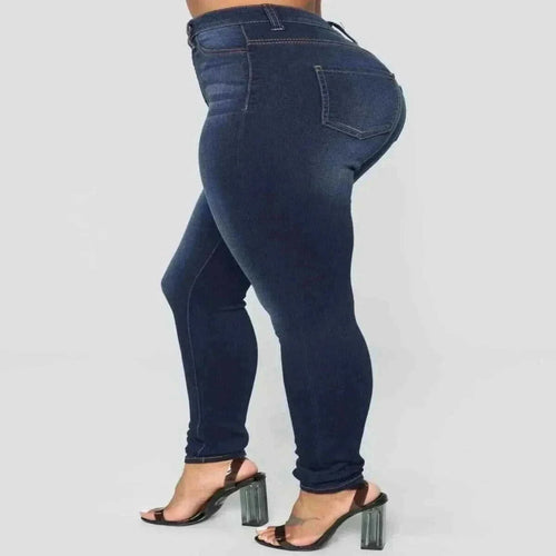 Women Denim Pencil Pants