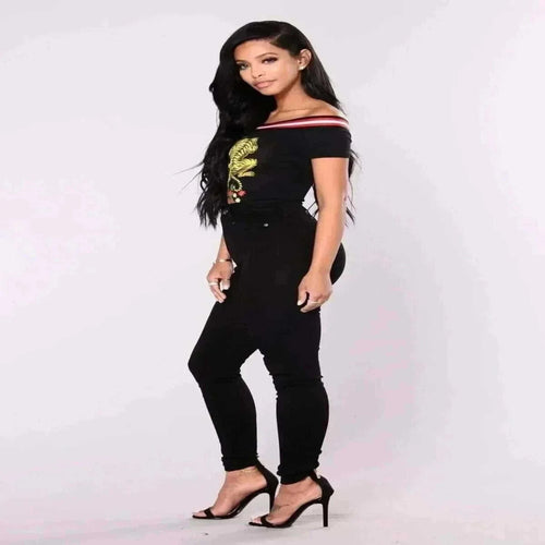 Women Denim Pencil Pants