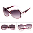 women sunglasses , Luxury Sunglasses for Women Brand Design Full Star Purple