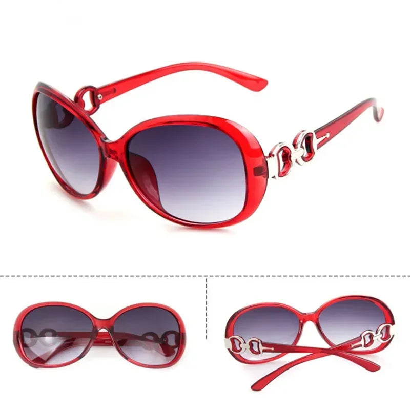 women sunglasses , Luxury Sunglasses for Women Brand Design Full Star Red