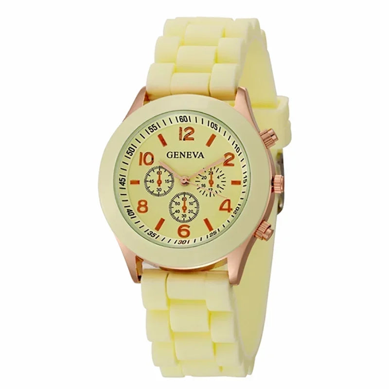 women watches uk | Women Watches  New Fashion Luxury Brand Mint Beige yellow