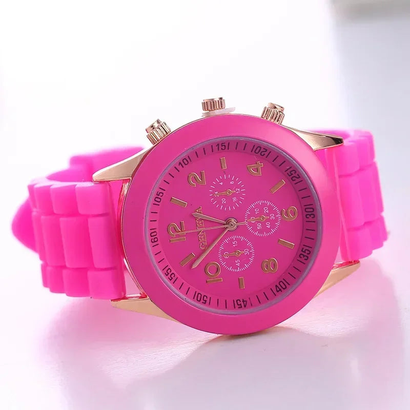 women watches uk | Women Watches  New Fashion Luxury Brand  Rose Red