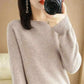 Women's Warm Sweater Round Neck Pullover