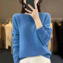 Women's Warm Sweater Round Neck Pullover
