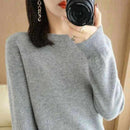 Women's Warm Sweater Round Neck Pullover