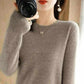 Women's Warm Sweater Round Neck Pullover