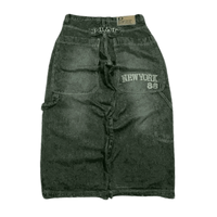 womens jeans uk - Y2K New Gothic Retro Miss Me Boot Cut Jeans