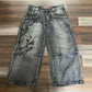 Y2K New Gothic Retro Miss Me Boot Cut Jeans.