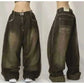 Y2K New Gothic Retro Miss Me Boot Cut Jeans.